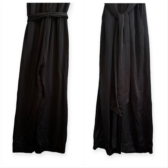 Brochu Walker Ally Black Tie Waist Jumpsuit, Size XS, New with tag - Picture 9 of 14